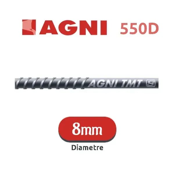 Agni TMT Rebar - 8 mm