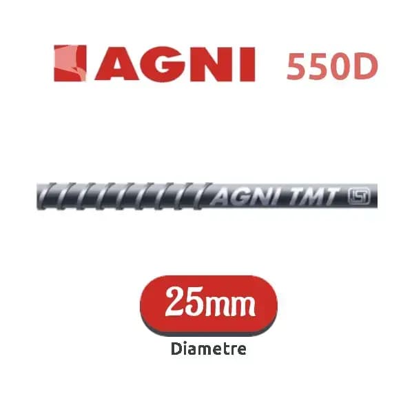 Agni TMT Rebar - 25 mm