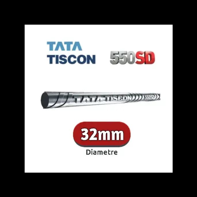 Tata Tiscon Rebar - 32mm